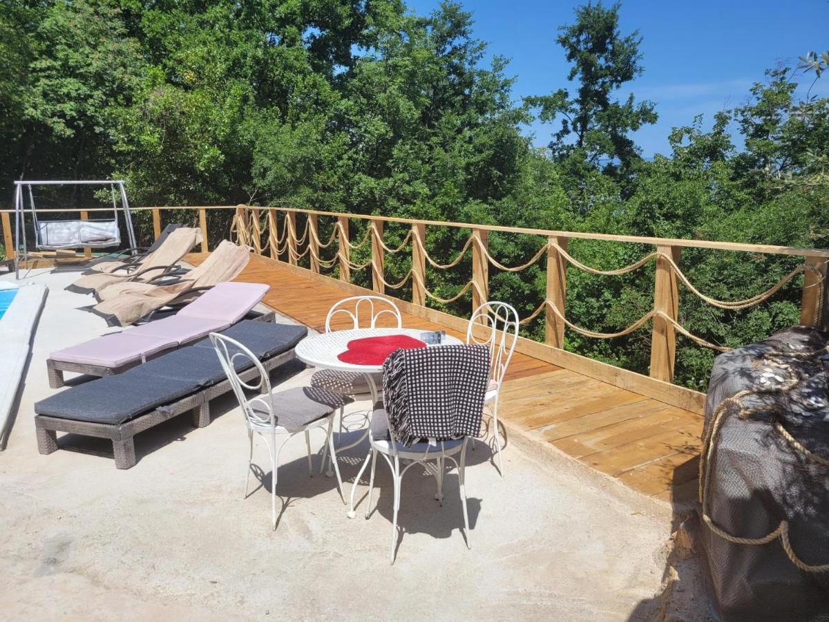 Ferienwohnung Mit Pool Kroatien Mit Meerblick Und Pool Lovran Eksteriør bilde