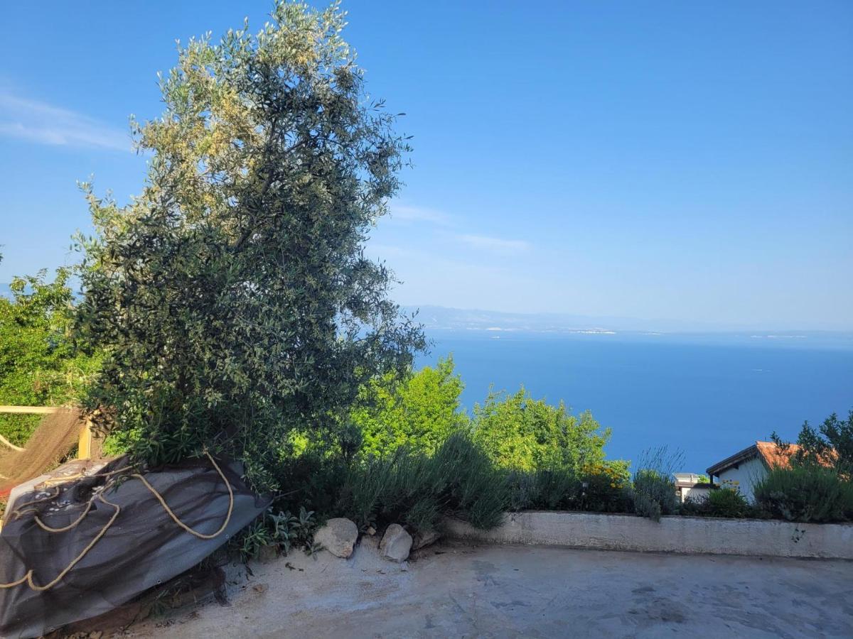 Ferienwohnung Mit Pool Kroatien Mit Meerblick Und Pool Lovran Eksteriør bilde